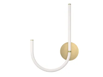 UNSEEN - LED brass and polycarbonate wall lamp by Petite Friture - view 2